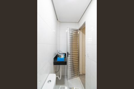 Banheiro da Suíte  de kitnet/studio para alugar com 1 quarto, 22m² em Vila Santa Catarina, São Paulo