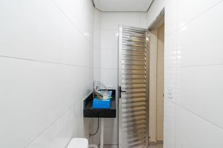 Banheiro da Suíte  de kitnet/studio para alugar com 1 quarto, 22m² em Vila Santa Catarina, São Paulo