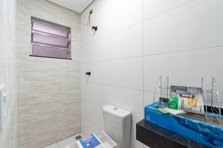 Banheiro da Suíte  de kitnet/studio para alugar com 1 quarto, 22m² em Vila Santa Catarina, São Paulo