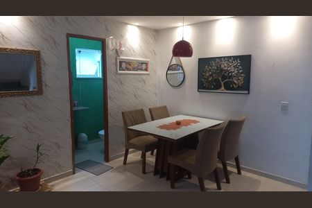 Sala de Jantar de casa de condomínio para alugar com 3 quartos, 120m² em Maria Paula, São Gonçalo