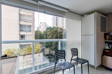 Varanda de apartamento à venda com 1 quarto, 35m² em Perdizes, São Paulo