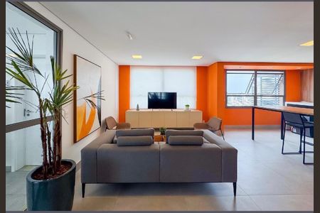 Studio para alugar com 19m², 1 quarto e sem vaga Studio para alugar com 19m², 1 quarto e sem vagaÁrea externa