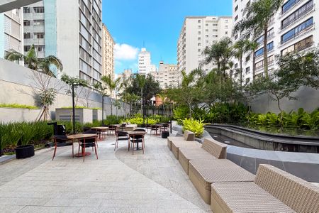 Studio para alugar com 28m², 1 quarto e sem vaga Studio para alugar com 28m², 1 quarto e sem vagaarea verde comum