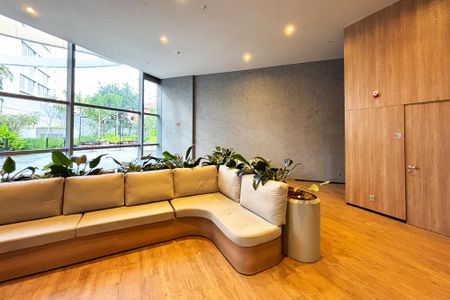 Studio para alugar com 28m², 1 quarto e sem vaga Studio para alugar com 28m², 1 quarto e sem vagahall de espera