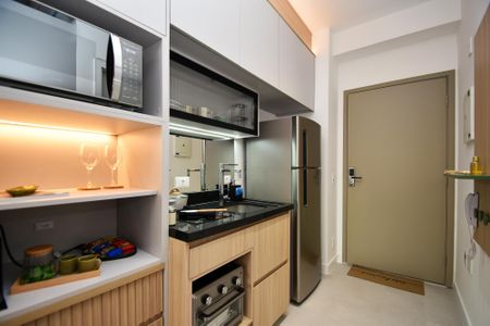 Studio para alugar com 28m², 1 quarto e sem vaga Studio para alugar com 28m², 1 quarto e sem vagacozinha