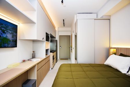 Studio para alugar com 28m², 1 quarto e sem vaga Studio para alugar com 28m², 1 quarto e sem vagaquarto