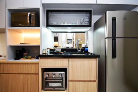 Studio para alugar com 28m², 1 quarto e sem vaga Studio para alugar com 28m², 1 quarto e sem vagacozinha