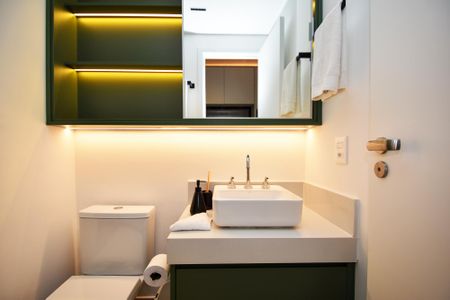 Studio para alugar com 28m², 1 quarto e sem vaga Studio para alugar com 28m², 1 quarto e sem vagabanheiro