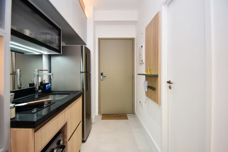 Studio para alugar com 28m², 1 quarto e sem vaga Studio para alugar com 28m², 1 quarto e sem vagacozinha