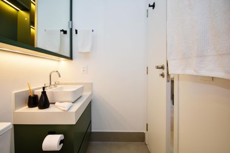 Studio para alugar com 28m², 1 quarto e sem vaga Studio para alugar com 28m², 1 quarto e sem vagabanheiro