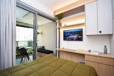 quarto de kitnet/studio para alugar com 1 quarto, 28m² em Jardim Paulista, São Paulo