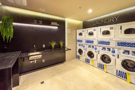 Studio para alugar com 28m², 1 quarto e sem vaga Studio para alugar com 28m², 1 quarto e sem vagalavanderia