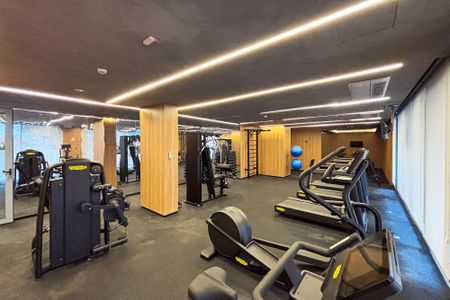 Studio para alugar com 28m², 1 quarto e sem vaga Studio para alugar com 28m², 1 quarto e sem vagaacademia