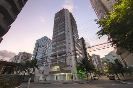Fachada de apartamento para alugar com 2 quartos, 89m² em Vila Caiçara, Praia Grande