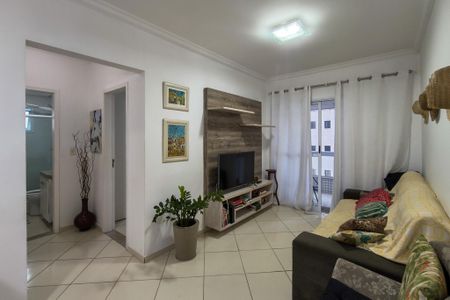 Sala de apartamento para alugar com 2 quartos, 89m² em Vila Caiçara, Praia Grande
