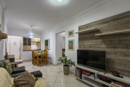 Sala de apartamento para alugar com 2 quartos, 89m² em Vila Caiçara, Praia Grande