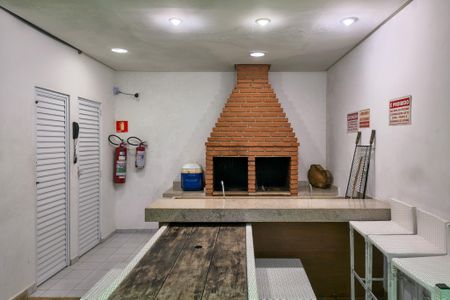 Área comum - Churrasqueira de apartamento para alugar com 2 quartos, 89m² em Vila Caiçara, Praia Grande