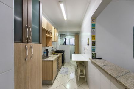 Cozinha de apartamento para alugar com 2 quartos, 89m² em Vila Caiçara, Praia Grande