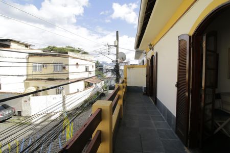 Varanda de casa de condomínio para alugar com 3 quartos, 192m² em Freguesia (jacarepaguá), Rio de Janeiro