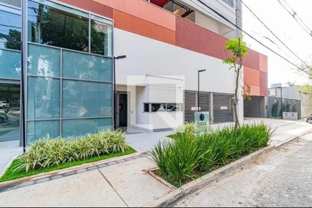 Studio para alugar com 29m², 1 quarto e sem vaga Studio para alugar com 29m², 1 quarto e sem vagaFachada e portaria