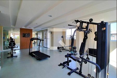 Área comum - Academia de apartamento para alugar com 2 quartos, 52m² em Utinga, Santo André