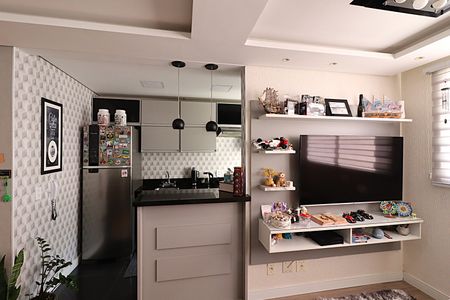 Sala de apartamento à venda com 2 quartos, 50m² em Morro Santana, Porto Alegre