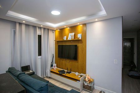 Sala de apartamento à venda com 2 quartos, 45m² em Piraporinha, Diadema
