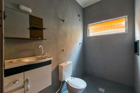 Banheiro  de casa para alugar com 1 quarto, 58m² em Aviação, Praia Grande