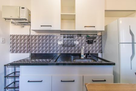 Studio para alugar com 25m², 1 quarto e sem vagaCozinha - Armários
