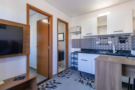 Studio para alugar com 25m², 1 quarto e sem vagaSala