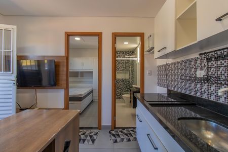 Sala de kitnet/studio para alugar com 1 quarto, 25m² em Lageado, Cotia