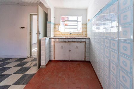 Cozinha da Edícula  de casa para alugar com 2 quartos, 157m² em Jardim Bela Vista, Santo André