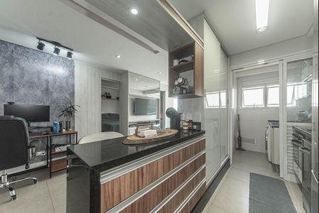 Cozinha de apartamento para alugar com 1 quarto, 50m² em Vila Gertrudes, São Paulo