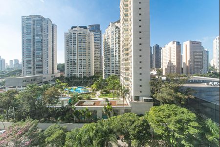 Varanda - Vista de apartamento à venda com 1 quarto, 50m² em Vila Gertrudes, São Paulo