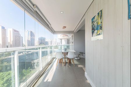 Varanda de apartamento à venda com 1 quarto, 50m² em Vila Gertrudes, São Paulo