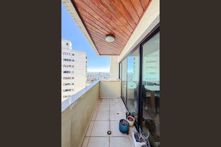 Varanda da Sala de apartamento à venda com 4 quartos, 180m² em Ipiranga, São Paulo