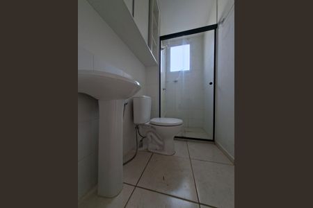 Banheiro de apartamento para alugar com 1 quarto, 47m² em Buritis, Belo Horizonte