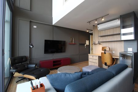 Apartamento para alugar com 70m², 1 quarto e 2 vagasSala/Cozinha