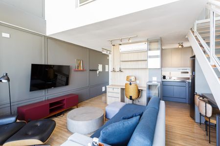 Apartamento para alugar com 70m², 1 quarto e 2 vagas Apartamento para alugar com 70m², 1 quarto e 2 vagasSala