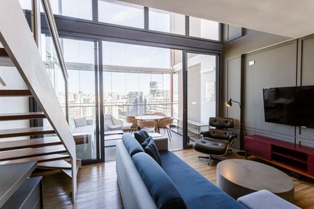 Apartamento para alugar com 70m², 1 quarto e 2 vagas Apartamento para alugar com 70m², 1 quarto e 2 vagasSala