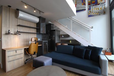 Apartamento para alugar com 70m², 1 quarto e 2 vagasSala/Cozinha