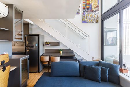 Apartamento para alugar com 70m², 1 quarto e 2 vagas Apartamento para alugar com 70m², 1 quarto e 2 vagasSala