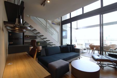 Apartamento para alugar com 70m², 1 quarto e 2 vagasSala/Cozinha