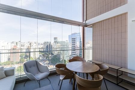 Apartamento para alugar com 70m², 1 quarto e 2 vagas Apartamento para alugar com 70m², 1 quarto e 2 vagasVaranda