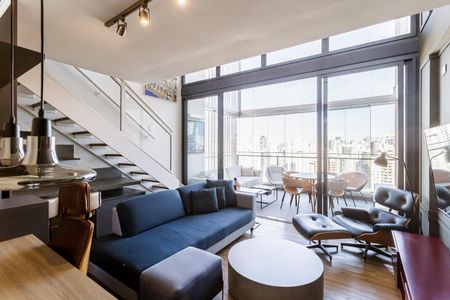 Apartamento para alugar com 70m², 1 quarto e 2 vagas Apartamento para alugar com 70m², 1 quarto e 2 vagasSala