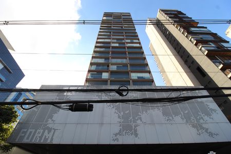 Apartamento para alugar com 70m², 1 quarto e 2 vagasFachada do Prédio