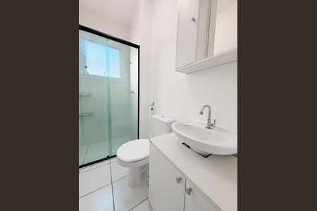 Banheiro Social de apartamento para alugar com 1 quarto, 52m² em Jardim do Lago, Jundiaí