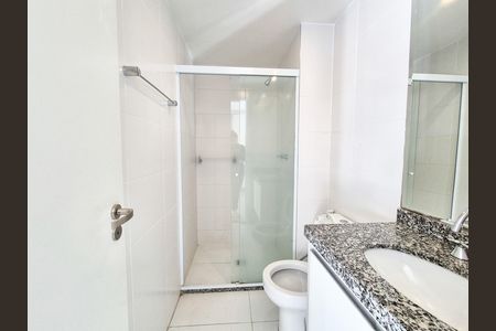 Banheiro  de kitnet/studio para alugar com 1 quarto, 27m² em Campos Elíseos, São Paulo