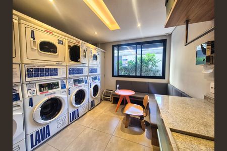 Studio para alugar com 27m², 1 quarto e sem vagaLavanderia