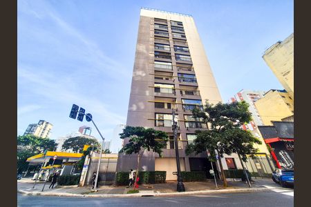 Studio para alugar com 27m², 1 quarto e sem vagaFachada do Prédio